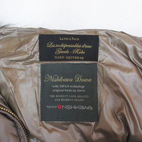 NANO universe（ナノ・ユニバース） 西川ダウン nishikawa DOWN コラボ