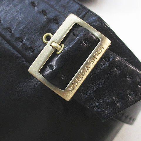 LOUIS VUITTON（ルイ・ヴィトン） ロングブーツ ベルトデザイン