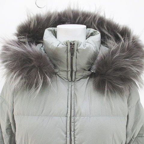 theory（セオリー） Theory 01-4309607 ダウンコート ラクーンファー