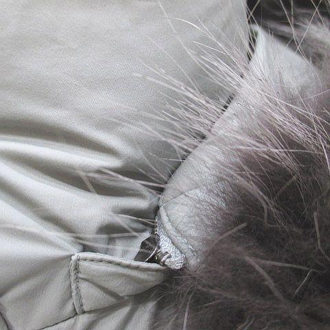 theory（セオリー） Theory 01-4309607 ダウンコート ラクーンファー