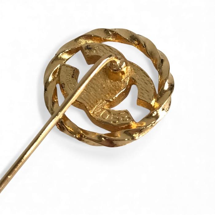 CHANEL シャネル　ココマーク　アローピンブローチ　ゴールド　ヴィンテージ 楽天市場】【ジュエリー】CHANEL シャネル ココマーク アロー ロゴ