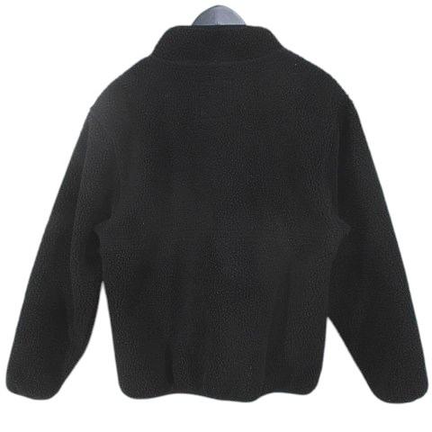 ニューエラ NEW ERA ボア フリース ジャケット ブルゾン S 黒系