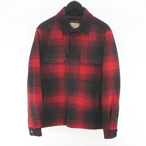 【中古】未使用品 ウールリッチ WOOLRICH WOOS0159 チェック柄 アラスカン ウール チェック オーバーシャツ ダウン S 未使用品 ウールリッチ WOOLRICH WOOS0159 チェック柄 アラスカン