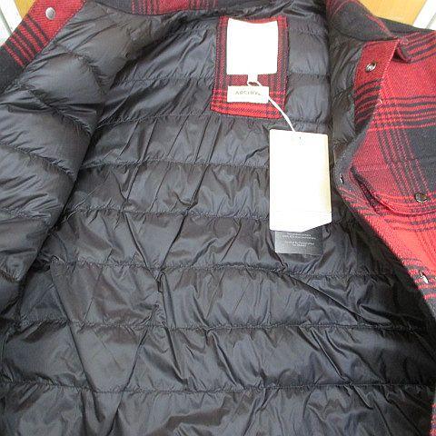 【中古】未使用品 ウールリッチ WOOLRICH WOOS0159 チェック柄 アラスカン ウール チェック オーバーシャツ ダウン S 未使用品 ウールリッチ WOOLRICH WOOS0159 チェック柄 アラスカン