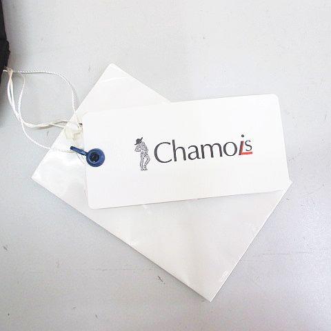 未使用品 シャミー Chamois ダウン コート ミドル丈 44 黒系 ブラック 
