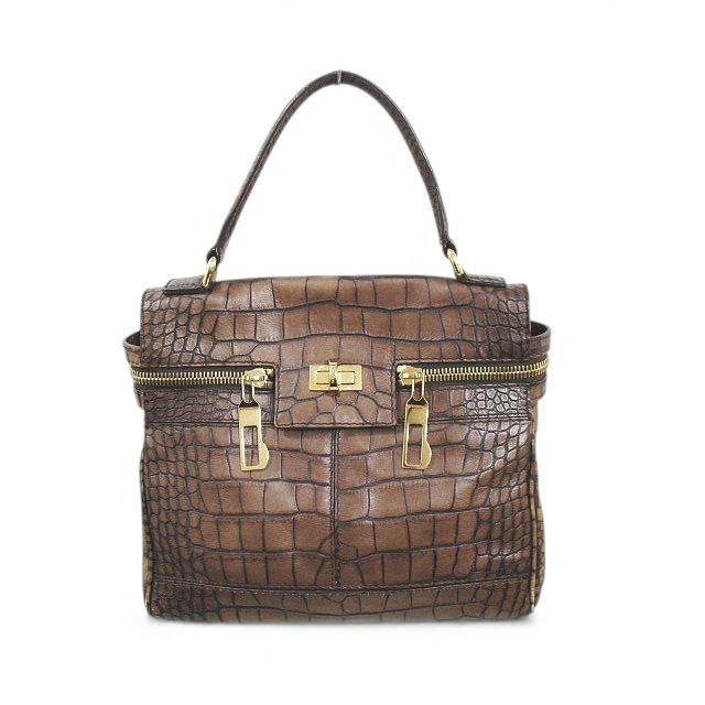 Max Mara（マックスマーラ） ハンドバッグ トートバッグ クロコ型押し 
