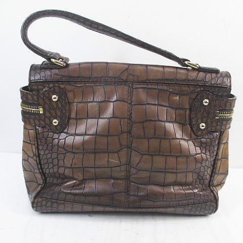 Max Mara（マックスマーラ） ハンドバッグ トートバッグ クロコ型押し 