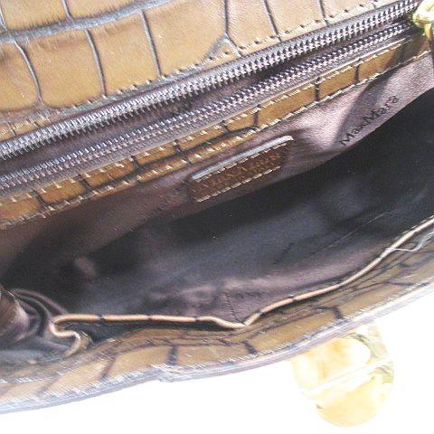 Max Mara（マックスマーラ） ハンドバッグ トートバッグ クロコ型押し 