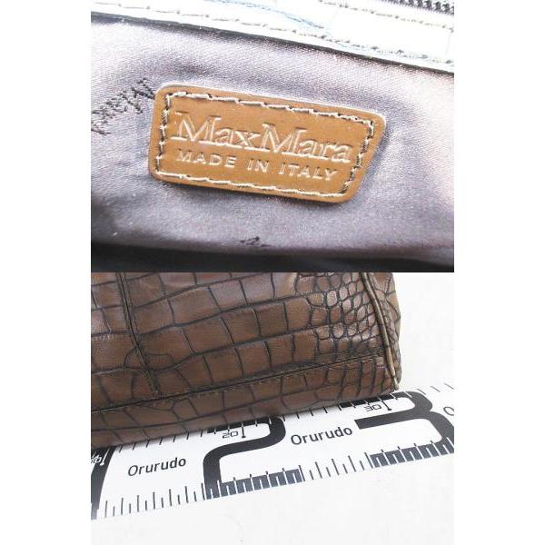 Max Mara（マックスマーラ） ハンドバッグ トートバッグ クロコ型押し 
