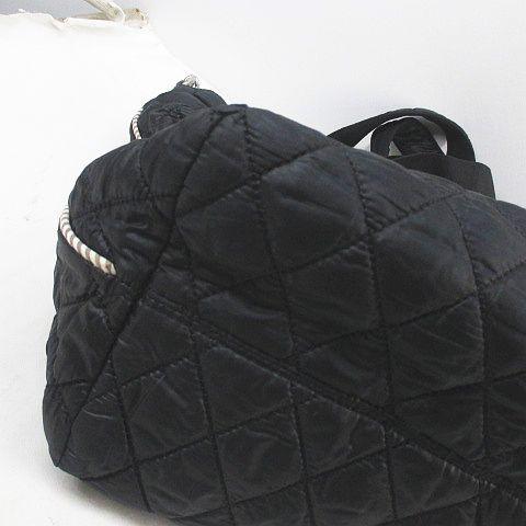 新品未使用✨ブラックBARNEYSNEWYORKキルティングトート バーニーズニューヨーク BARNEYS NEW YORK ライオンキルティングマザー