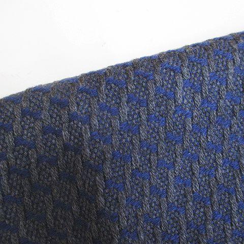 未使用品 ランバン LANVIN COLLECTION ウール マフラー ストール F 灰