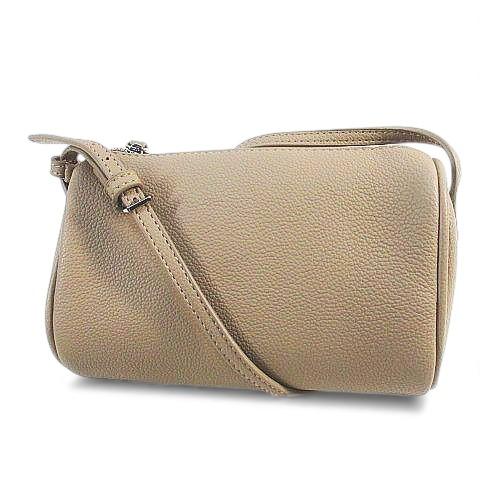 saoustudio ショルダーバッグ ハンドバッグ 2WAY ベージュ レザー