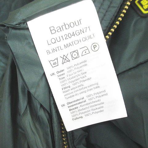 バブアー Barbour LQU1204GN71 パデットコート ロング丈 16 緑系 