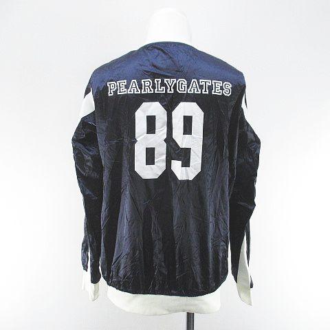パーリーゲイツ PEARLY GATES ゴルフウェア ジャケット 薄手 1 紺系