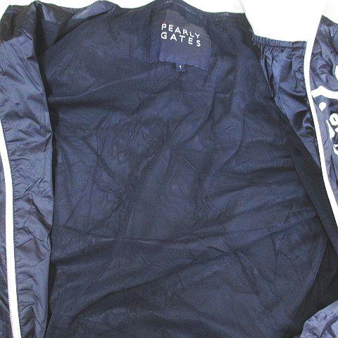 パーリーゲイツ PEARLY GATES ゴルフウェア ジャケット 薄手 1 紺系