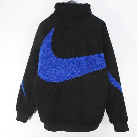 NIKE（ナイキ） リバーシブル ボア ジャケット ブルゾン L 黒系