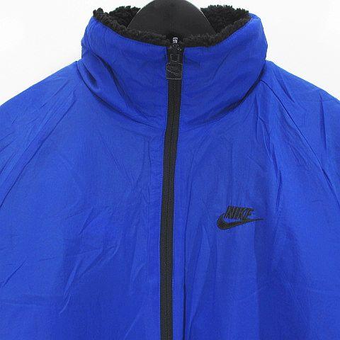 NIKE（ナイキ） リバーシブル ボア ジャケット ブルゾン L 黒系