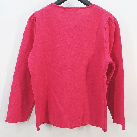 未使用品 エムズグレイシー M'S GRACY 長袖ニット カーディガン 38