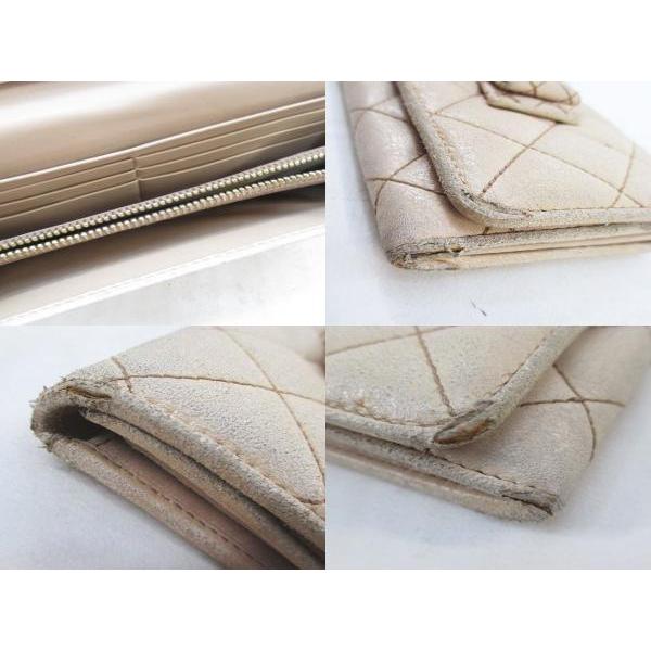 PRADA（プラダ） 長財布 リボン キルティング リボン ピンク レザー