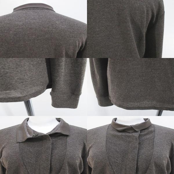 ブルネロクチネリ BRUNELLO CUCINELLI 長袖 ニット カットソー 茶系