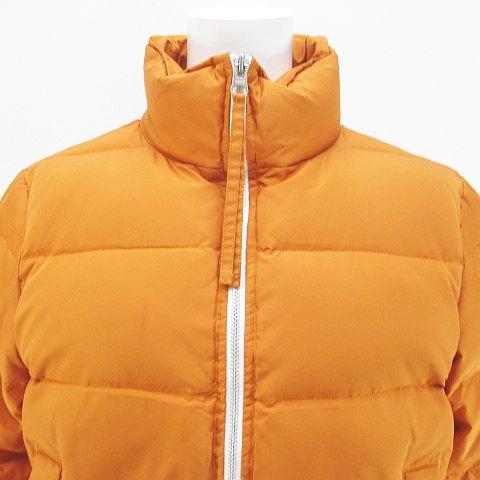 theory（セオリー） ダウンジャケット ショート丈 2 オレンジ系 日本製