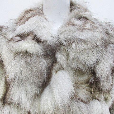 アラミス ARAMIS 毛皮 フォックス ファー ジャケット コート ショート 