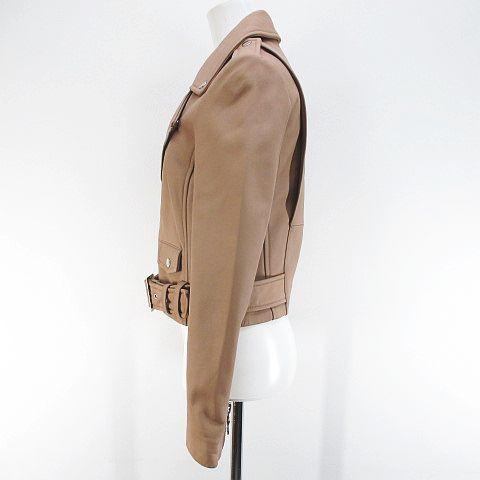 ラグナムーン LagunaMoon ラムレザー 羊革 ライダース ジャケット S