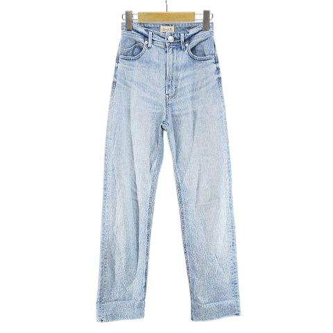 ヤヌーク YANUK Lea 57151232 デニムパンツ ボーイズストレート ジップ