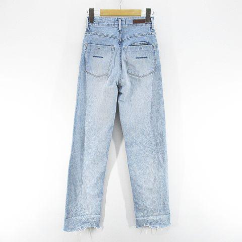 ヤヌーク YANUK Lea 57151232 デニムパンツ ボーイズストレート ジップ