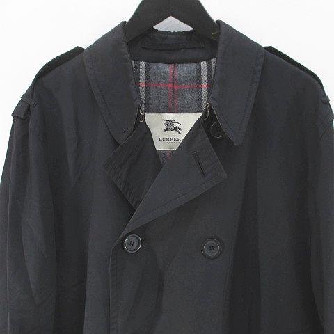 新品 バーバリー ロンドン 黒 トレンチコートBURBERRY LONDON バーバリー ロンドン BURBERRY LONDON トレンチコート ミドル丈 黒系