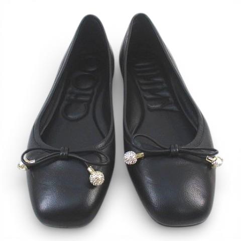 ジミーチュウ JIMMY CHOO エルメ フラットシューズ バレエシューズ