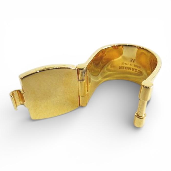 ジルサンダー JIL SANDER LOCK RING GOLD 指輪 13号 リング ゴールド系