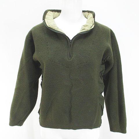 パタゴニア Patagonia 長袖 ニット セーター クォータージップ S 緑系 