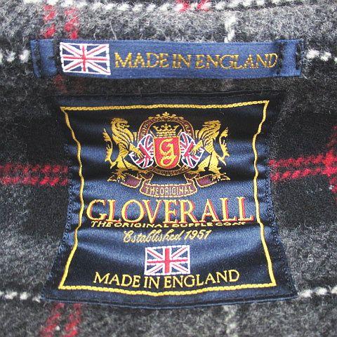 グローバーオール Gloverall ダッフルコート ロング丈 38 黒系