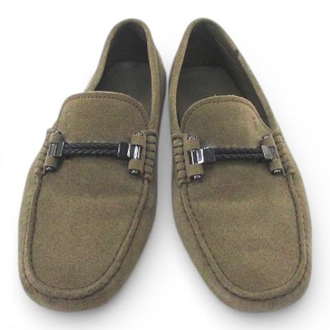 トッズ TOD'S ローファー ドライビングシューズ ベージュ 5.5A