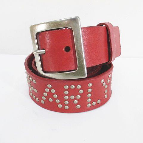 パーリーゲイツ PEARLY GATES ゴルフウェア プレーンベルト レザー調