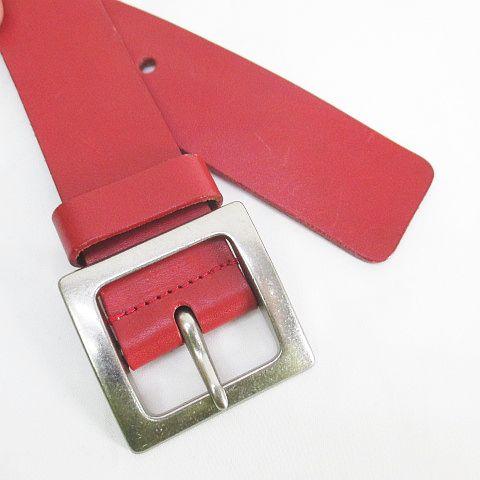 パーリーゲイツ PEARLY GATES ゴルフウェア プレーンベルト レザー調