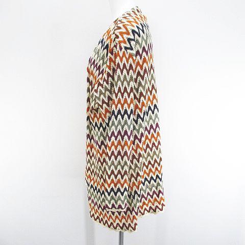 ミッソーニ MISSONI アンサンブル ツインニット シェブロンストライプ