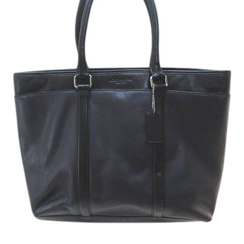 COACH（コーチ） トートバッグ ビジネスバッグ バイカラー ネイビー 