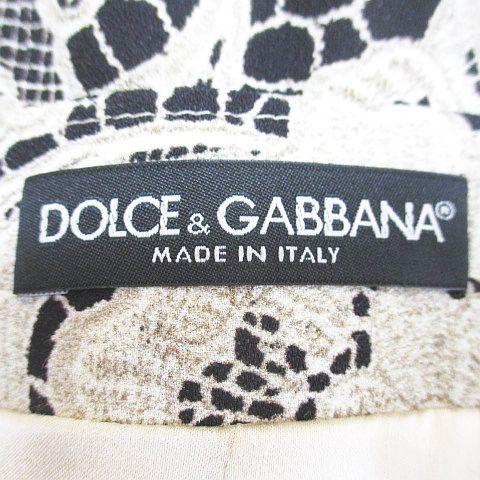 DOLCE&GABBANA（ドルチェ & ガッバーナ） ドルガバ レース柄 膝丈 