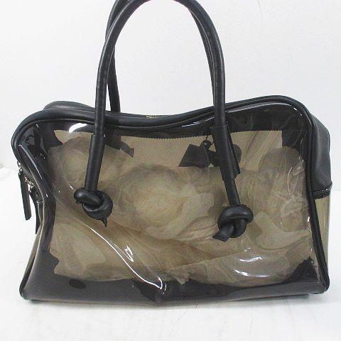 コレクションプリヴェ COLLECTION PRIVEE? レザー ビニール コンビ 