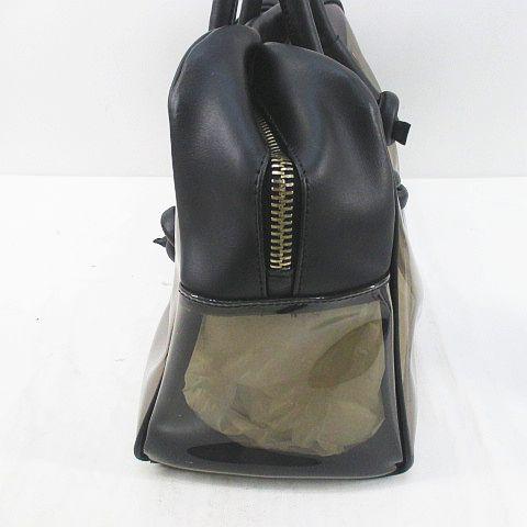 コレクションプリヴェ COLLECTION PRIVEE? レザー ビニール コンビ 