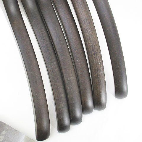 ナカタハンガー NAKATA HANGER 11本セット 茶系 ブラウン ロゴ 文字
