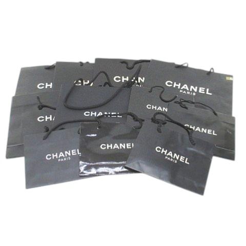 CHANEL ショッパー 黒　中　10枚 CHANEL（シャネル） CHANEL 11枚セット 紙袋 ショッパー ショップ袋