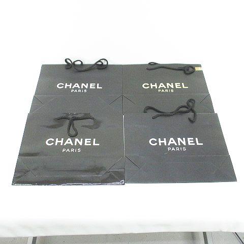 CHANEL ショッパー 黒　中　10枚 CHANEL（シャネル） CHANEL 11枚セット 紙袋 ショッパー ショップ袋