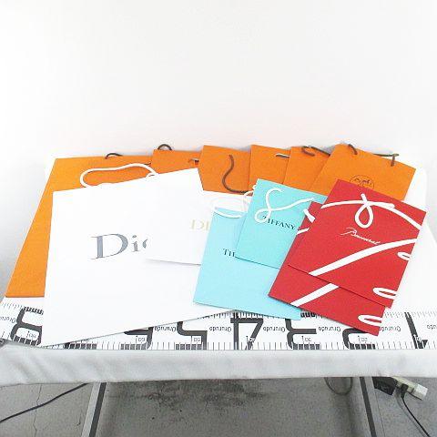 HERMES ショップ袋 セット HERMES（エルメス） HERMES 13枚セット 紙袋 ショッパー ショップ袋