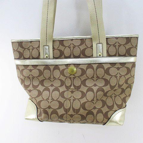 コーチ COACH トートバッグ シグネチャー L0768-11350 馬車プリント 