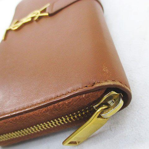 サンローラン パリ SAINT LAURENT PARIS ラウンドファスナー長財布 長