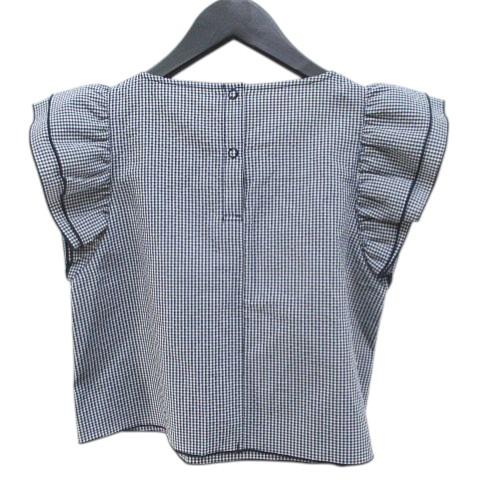familiar アンサンブル青系ファミリアチェック 130 familiar
