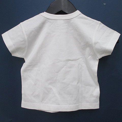 ★新品未開封　ファミリア　半袖　tシャツ 80 ファミリア Familiar 半袖 Tシャツ 80 白系 ホワイト 日本ベビーグロー
